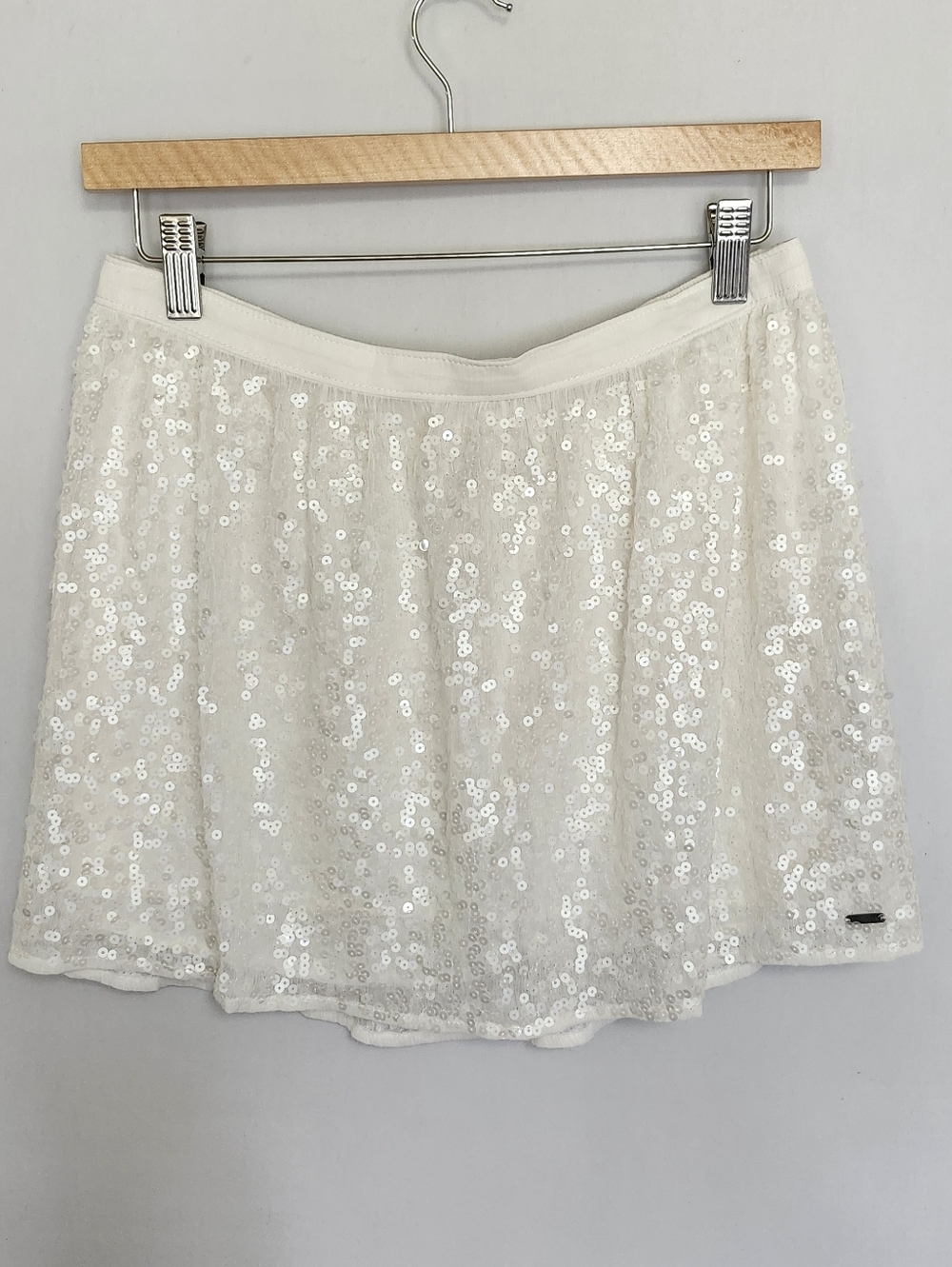 Hollister Sequin Mini Skirt Size M